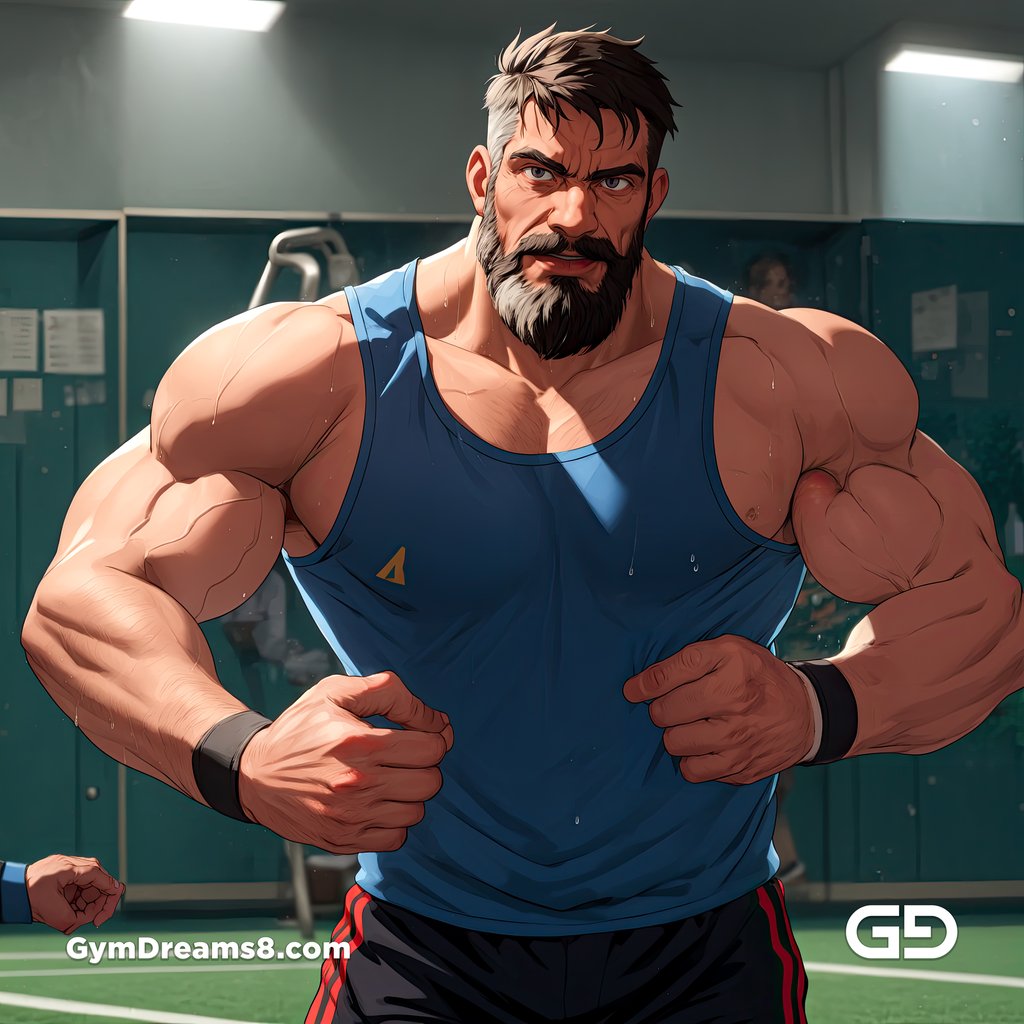 Coach of the rugby team, rendered with Virile Animation in Stable Diffusion.