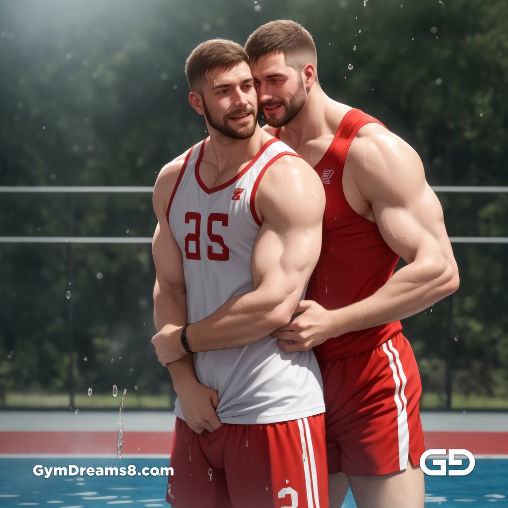 Jocks - Supportive Friends, with Stable Diffusiion and Virile Fusion