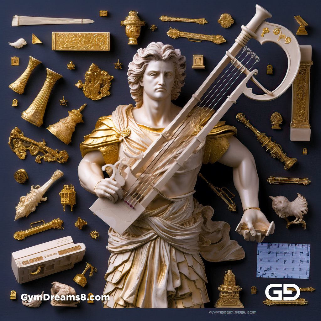 Apollo. Knolling Men Variations. Text promotps with Midjourney v5.