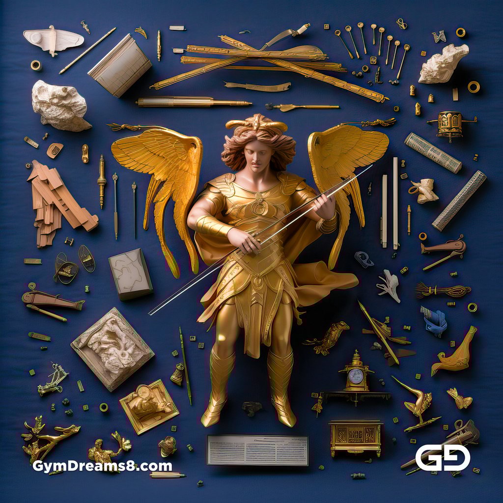 Apollo. Knolling Men Variations. Text promotps with Midjourney v5.