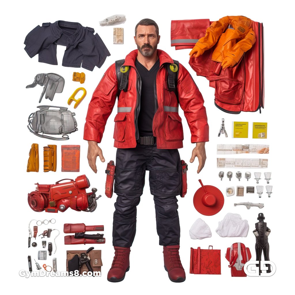 Knolling. Just for fun, with Midjourney.