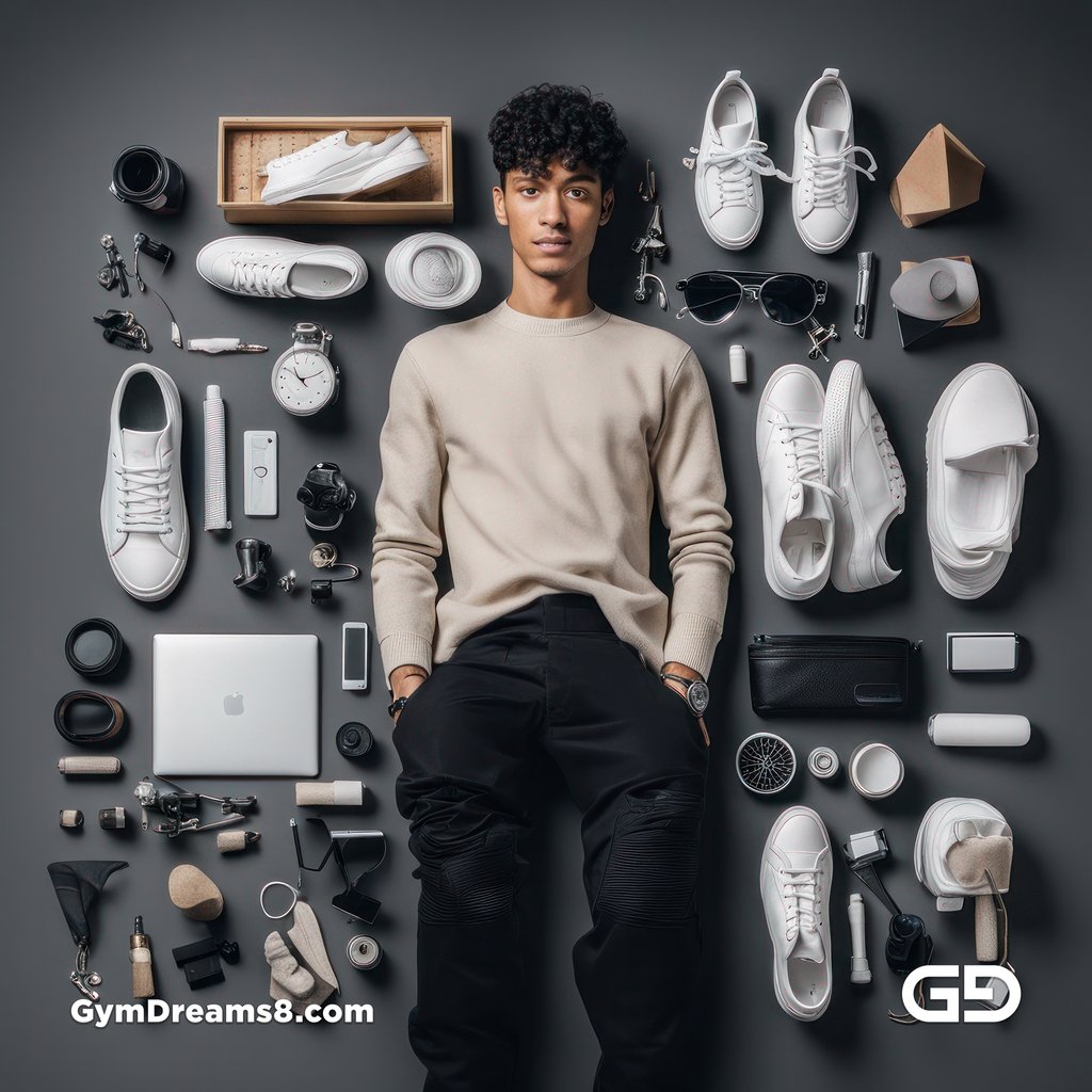 Knolling - Sneakers Obsession. Knolling Men Variations. Stable Diffusion img2img with SDXL.