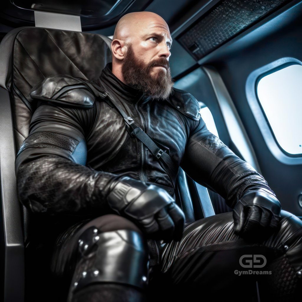 Leather Express, The Bear, 5 men on a plane. What could happen?