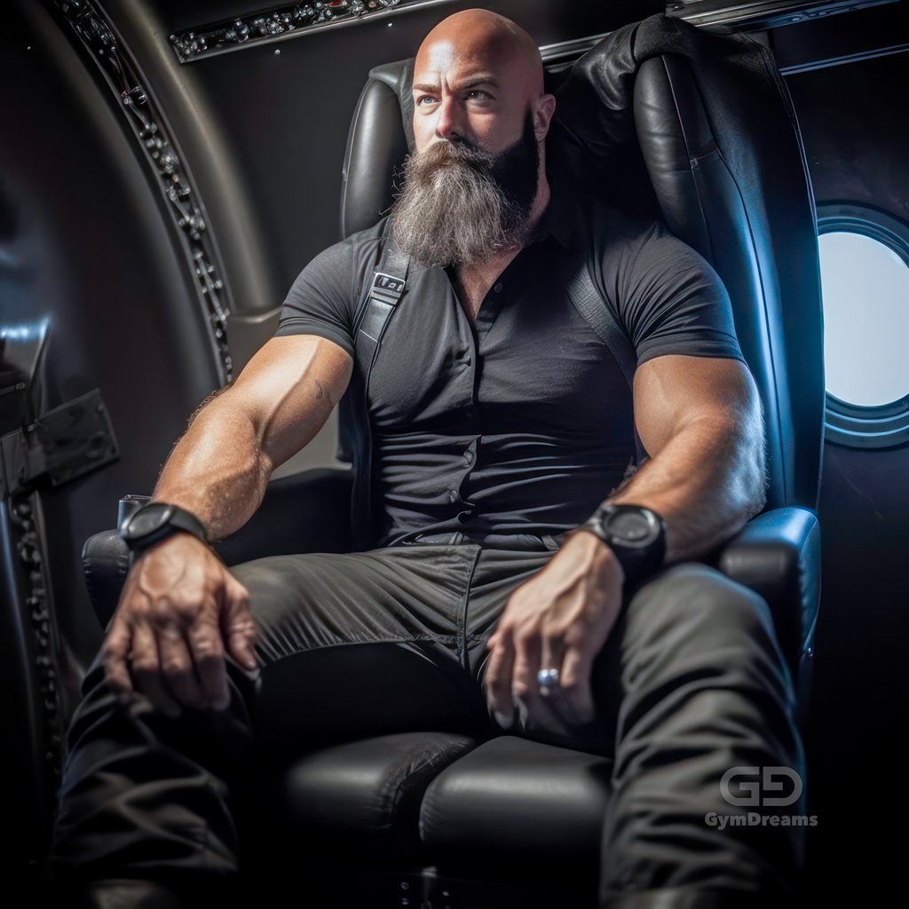 Leather Express, The Bear, 5 men on a plane. What could happen?