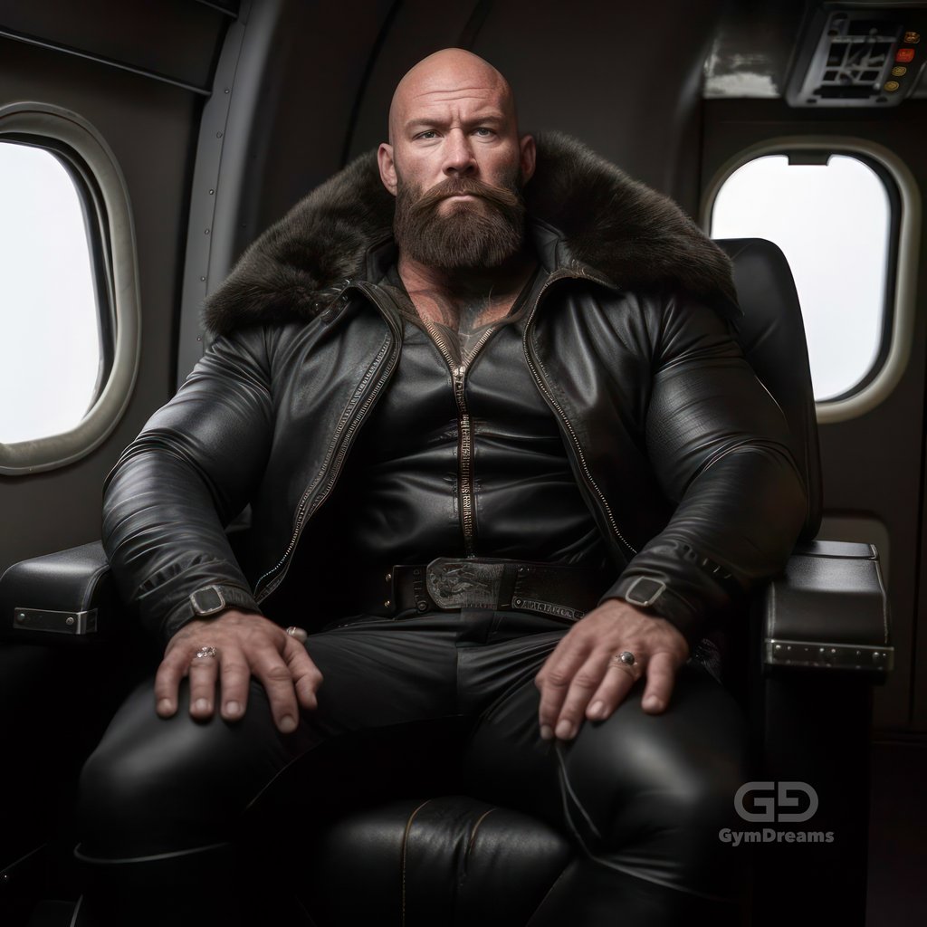 Leather Express, The Bear, 5 men on a plane. What could happen?