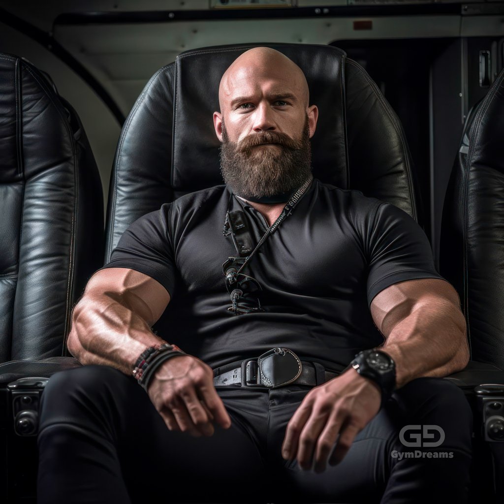 Leather Express, The Bear, 5 men on a plane. What could happen?