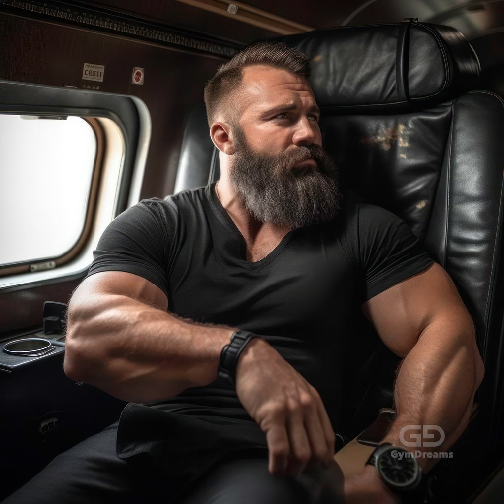 Leather Express, The Bear, 5 men on a plane. What could happen?