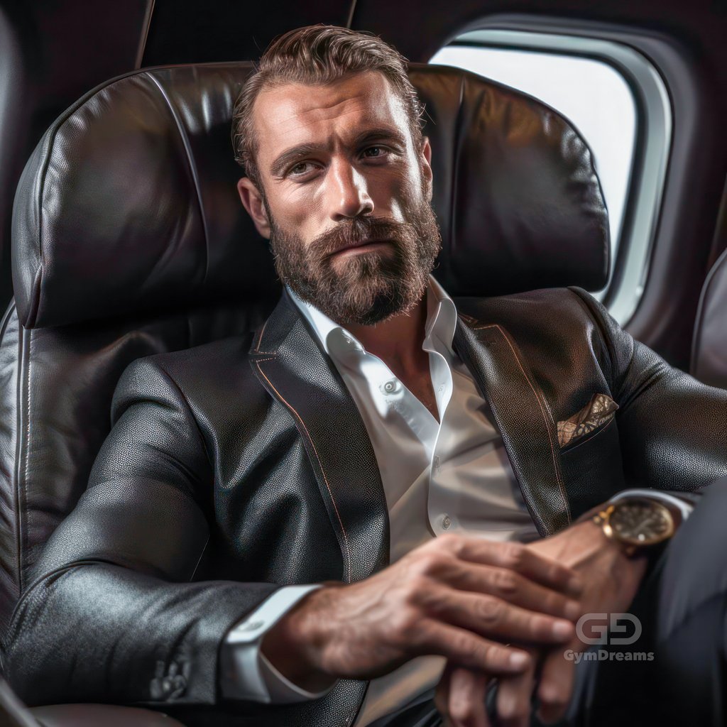 Leather Express, The Daddy, 5 men on a plane. What could happen?