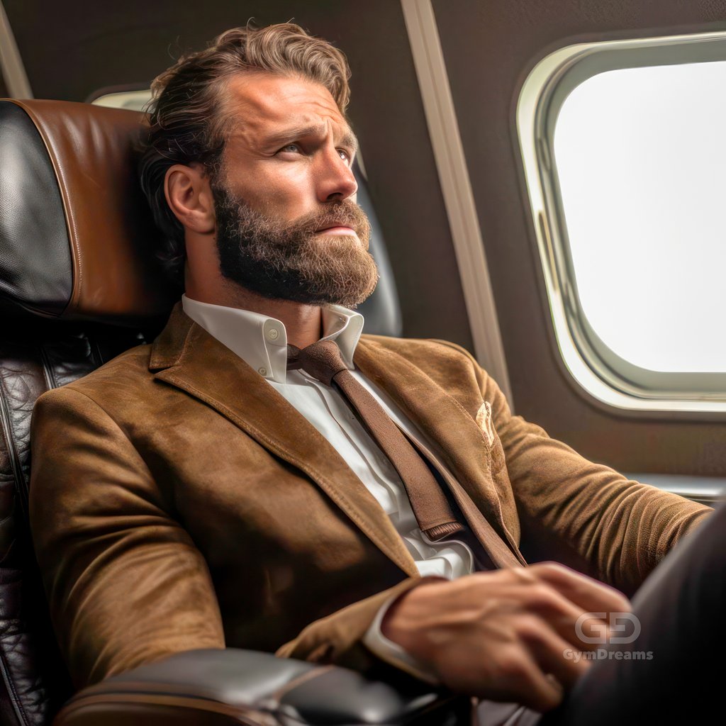 Leather Express, The Daddy, 5 men on a plane. What could happen?