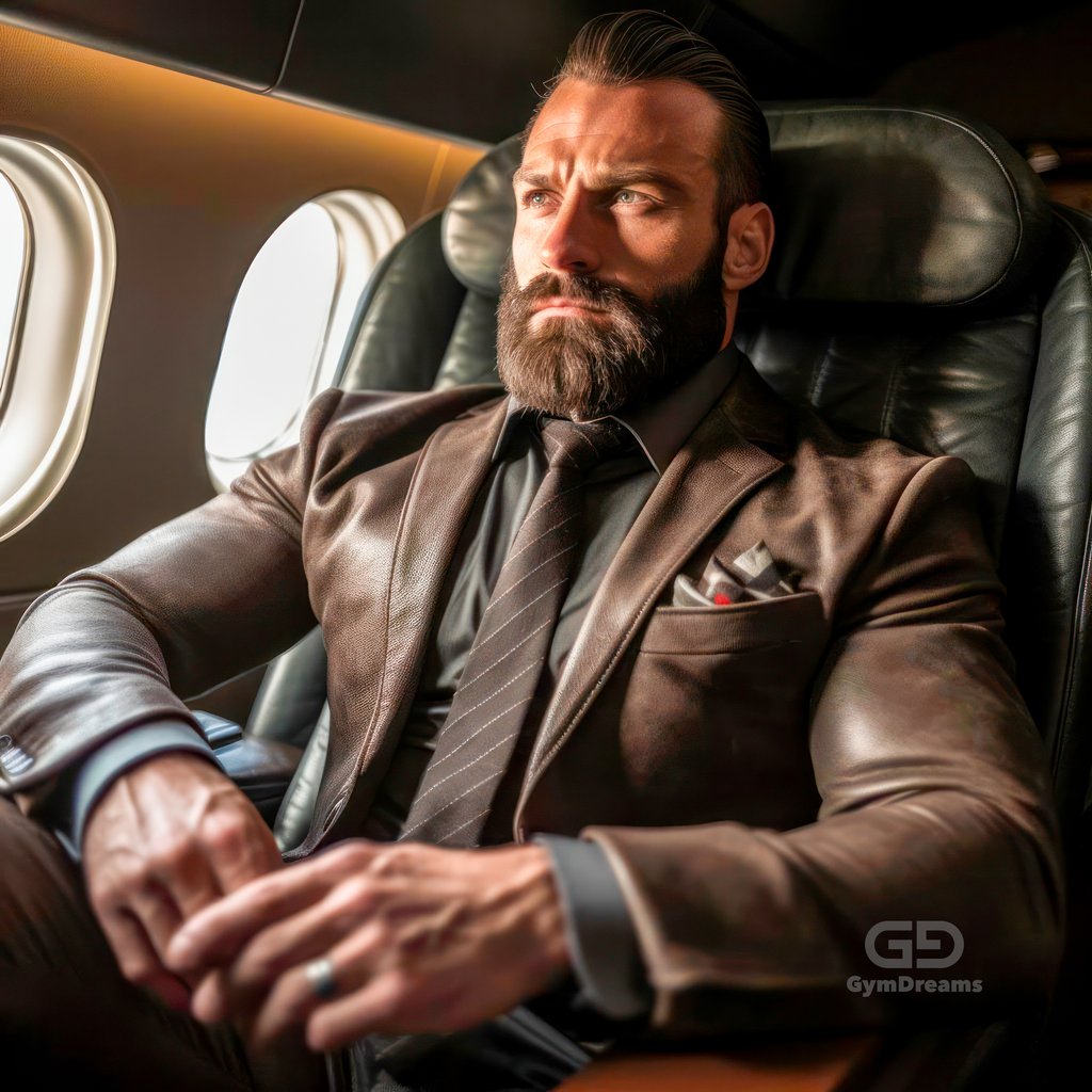 Leather Express, The Daddy, 5 men on a plane. What could happen?