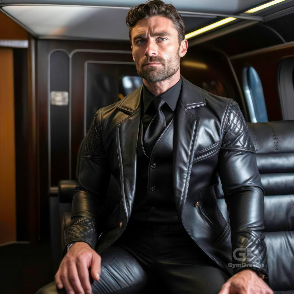 Leather Express, The Daddy, 5 men on a plane. What could happen?