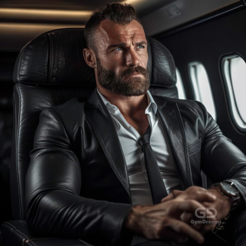 Leather Express, The Daddy, 5 men on a plane. What could happen?