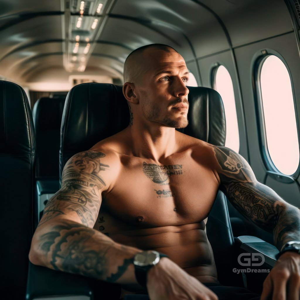 Leather Express, The Bad Boy, 5 men on a plane. What could happen?