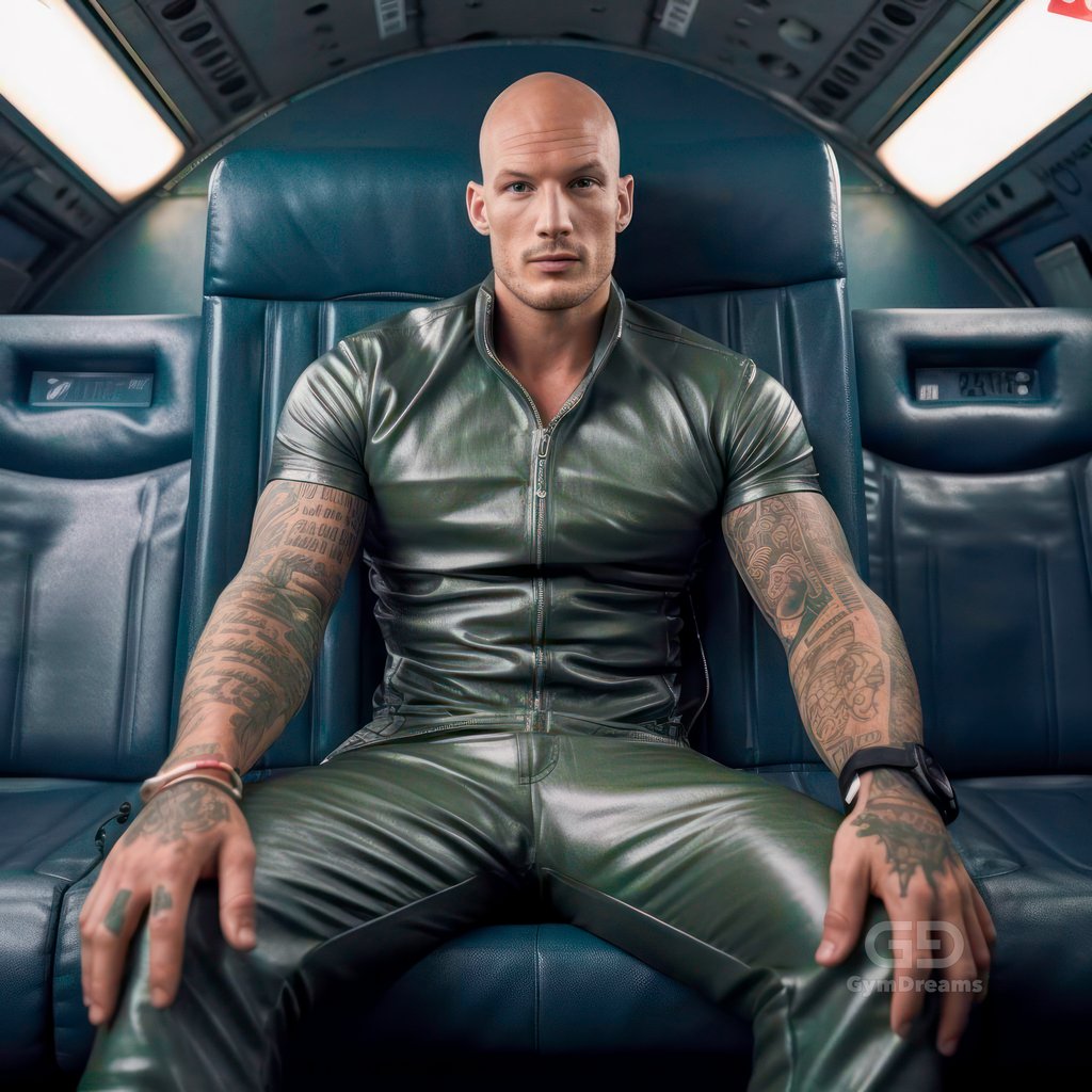 Leather Express, The Bad Boy, 5 men on a plane. What could happen?