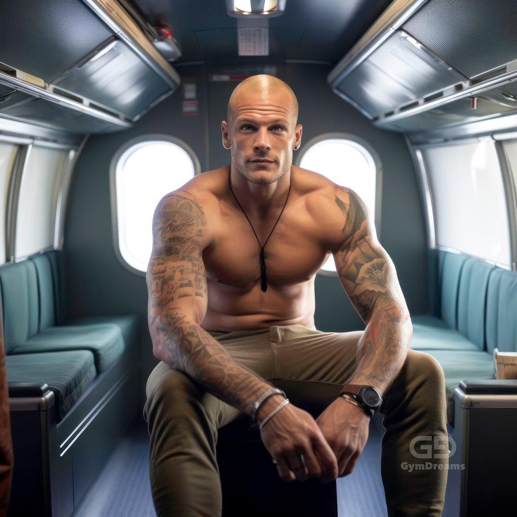 Leather Express, The Bad Boy, 5 men on a plane. What could happen?