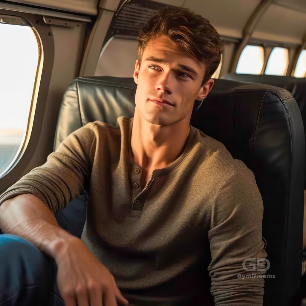 Leather Express, The Twink, 5 men on a plane. What could happen?