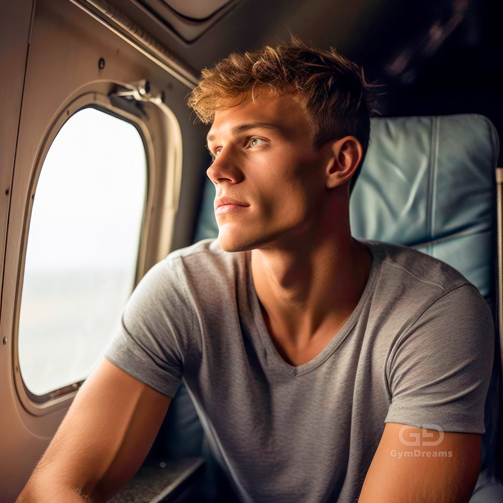 Leather Express, The Twink, 5 men on a plane. What could happen?