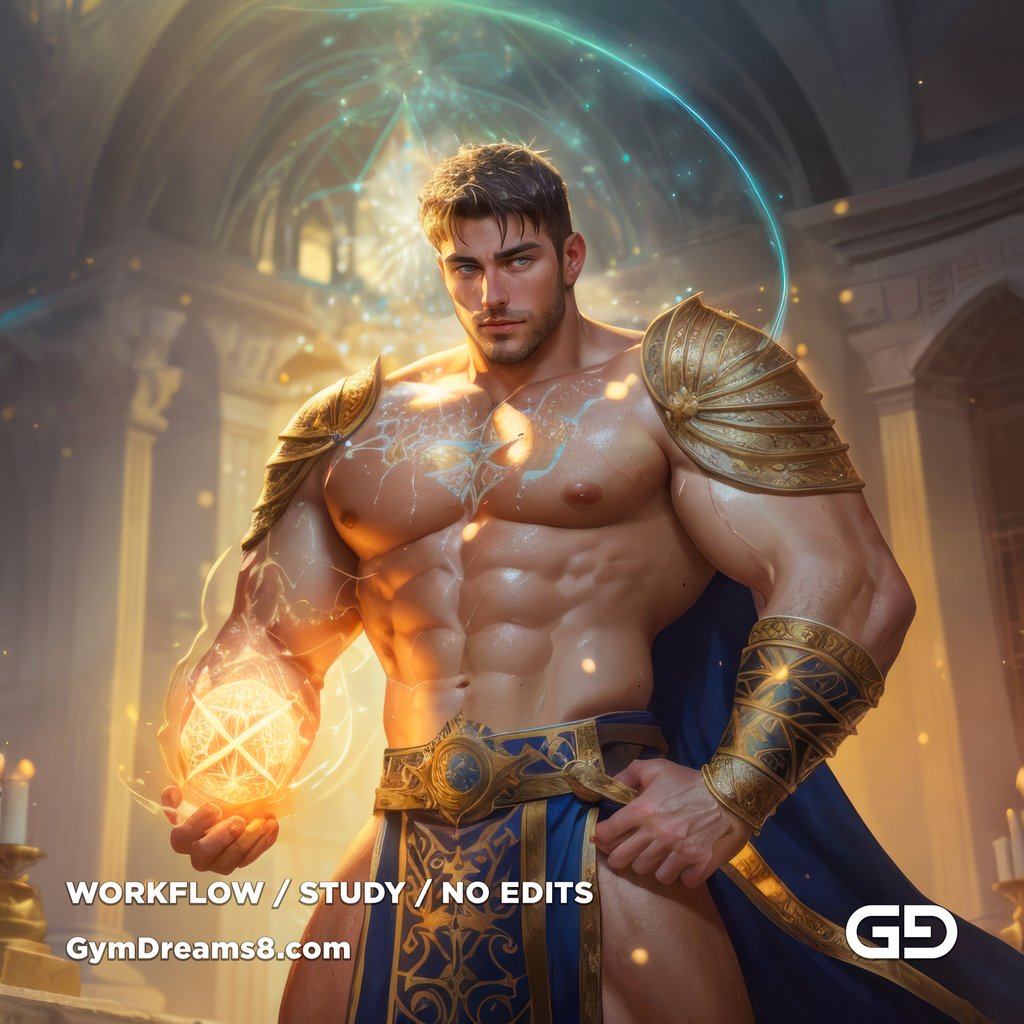 Battle Mage. Prelude to the Sacred Geometry. Stable Diffusion, Airfuck’s Wild Mix, Shuffle CN.