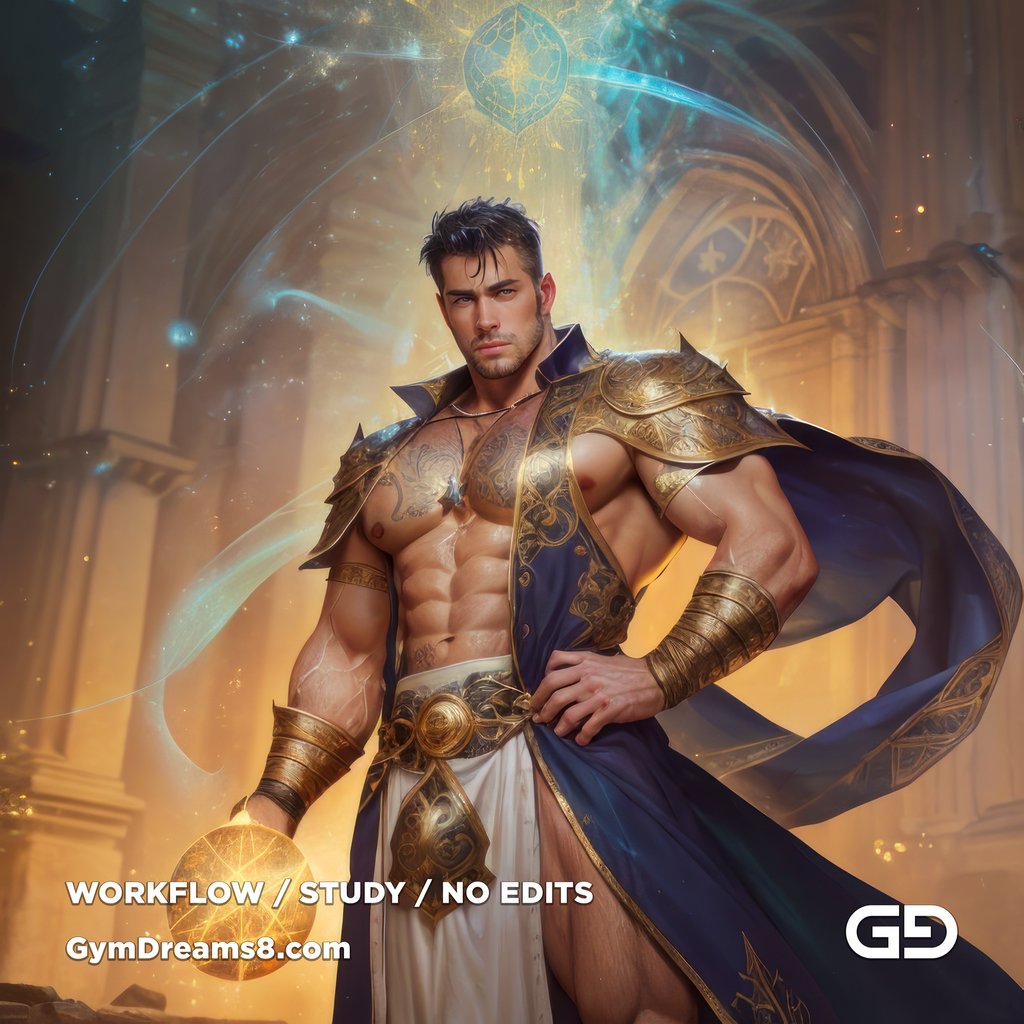 Battle Mage. Prelude to the Sacred Geometry. Stable Diffusion, Airfuck’s Wild Mix, Shuffle CN.