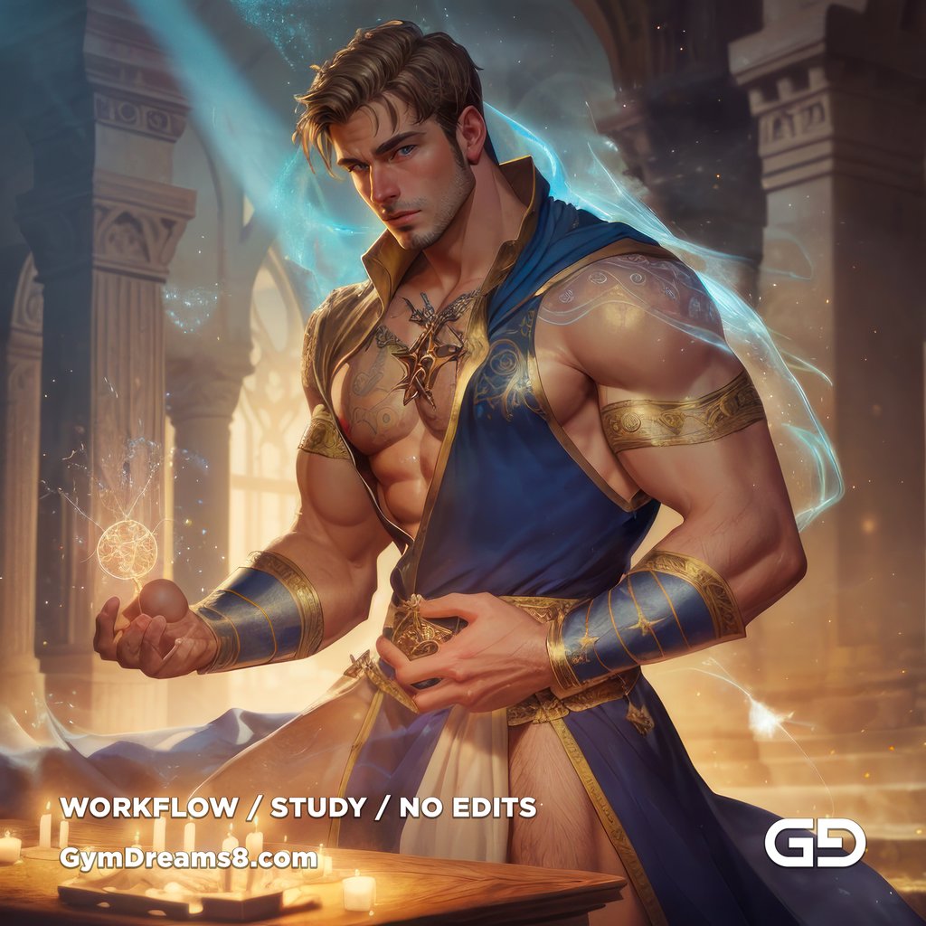 Battle Mage. Prelude to the Sacred Geometry. Stable Diffusion, Airfuck’s Wild Mix, Shuffle CN.