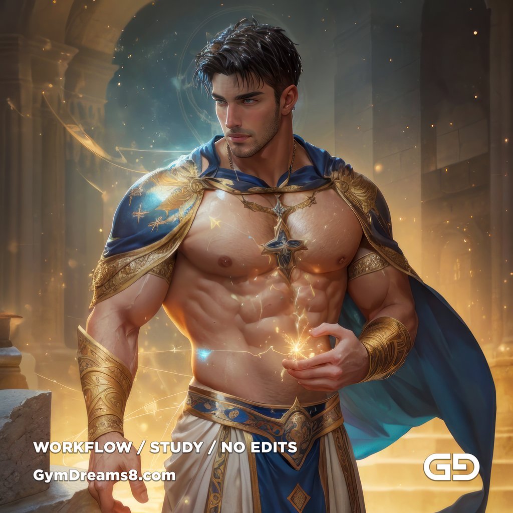 Battle Mage. Prelude to the Sacred Geometry. Stable Diffusion, Airfuck’s Wild Mix, Shuffle CN.