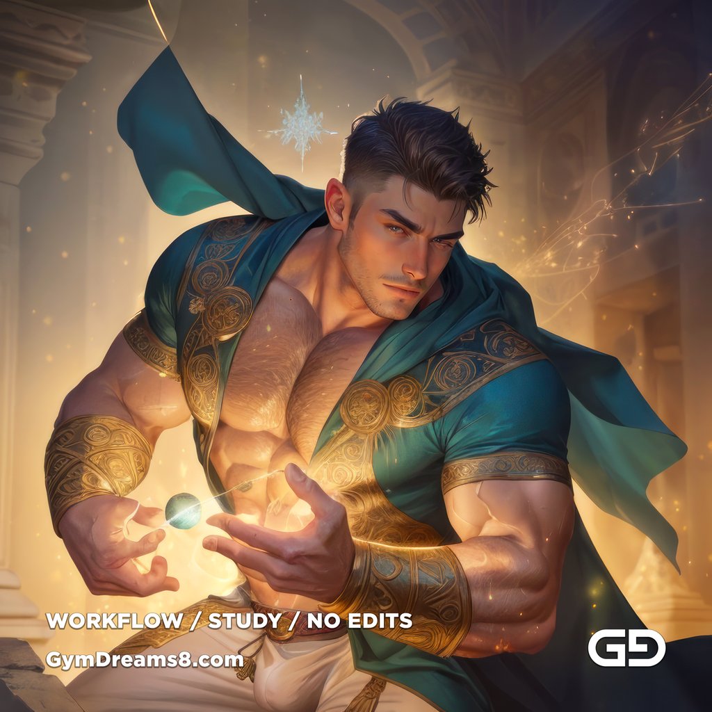 Battle Mage. Prelude to the Sacred Geometry. Stable Diffusion, Airfuck’s Wild Mix, Shuffle CN.