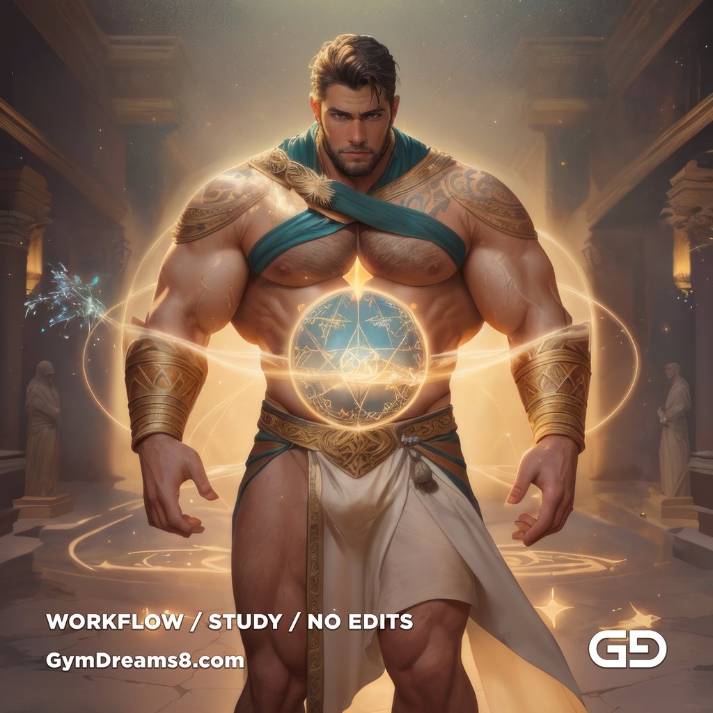 Battle Mage. Prelude to the Sacred Geometry. Stable Diffusion, Airfuck’s Wild Mix, Shuffle CN.