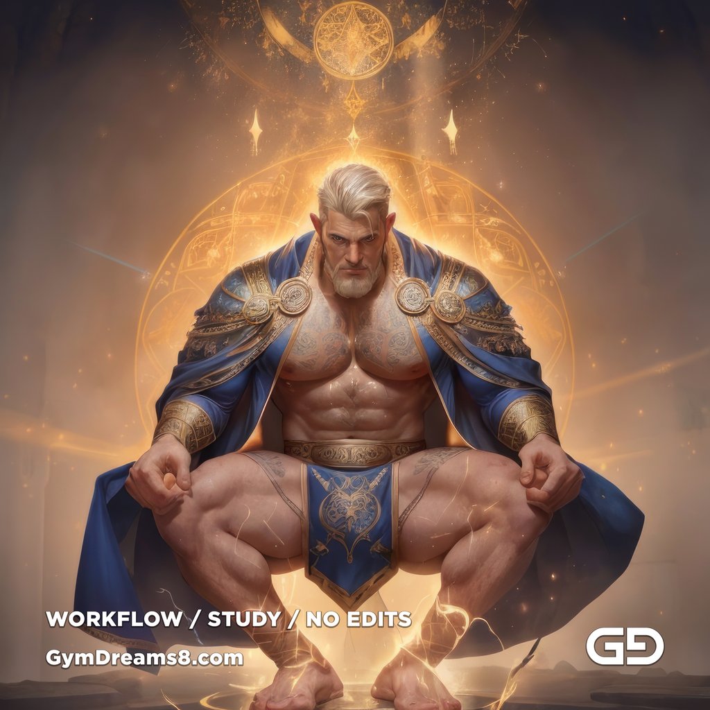 Battle Mage. Prelude to the Sacred Geometry. Stable Diffusion, Airfuck’s Wild Mix, Shuffle CN.