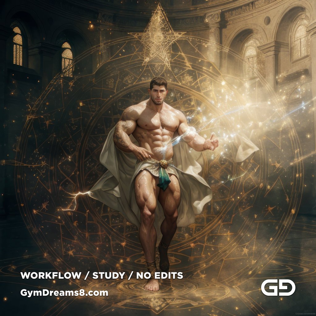 Battle Mage. Prelude to the Sacred Geometry. Stable Diffusion, Airfuck’s Wild Mix, Shuffle CN.