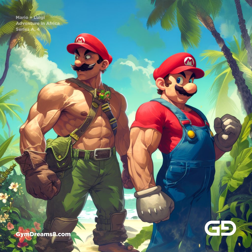 Mario and Luigi, Adventures in Africa, Series A