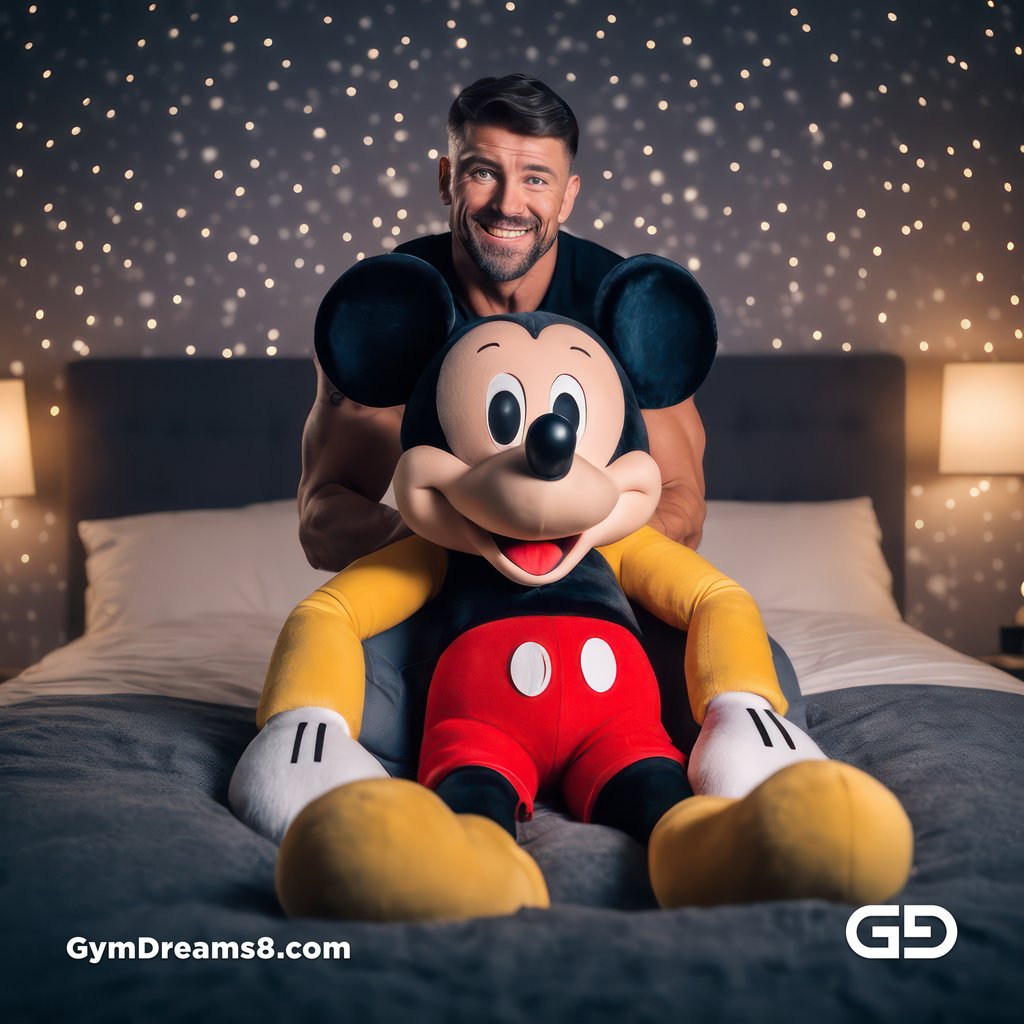 Mickey Mouse. Rendered with Stable Diffusion and JuggernautXL.