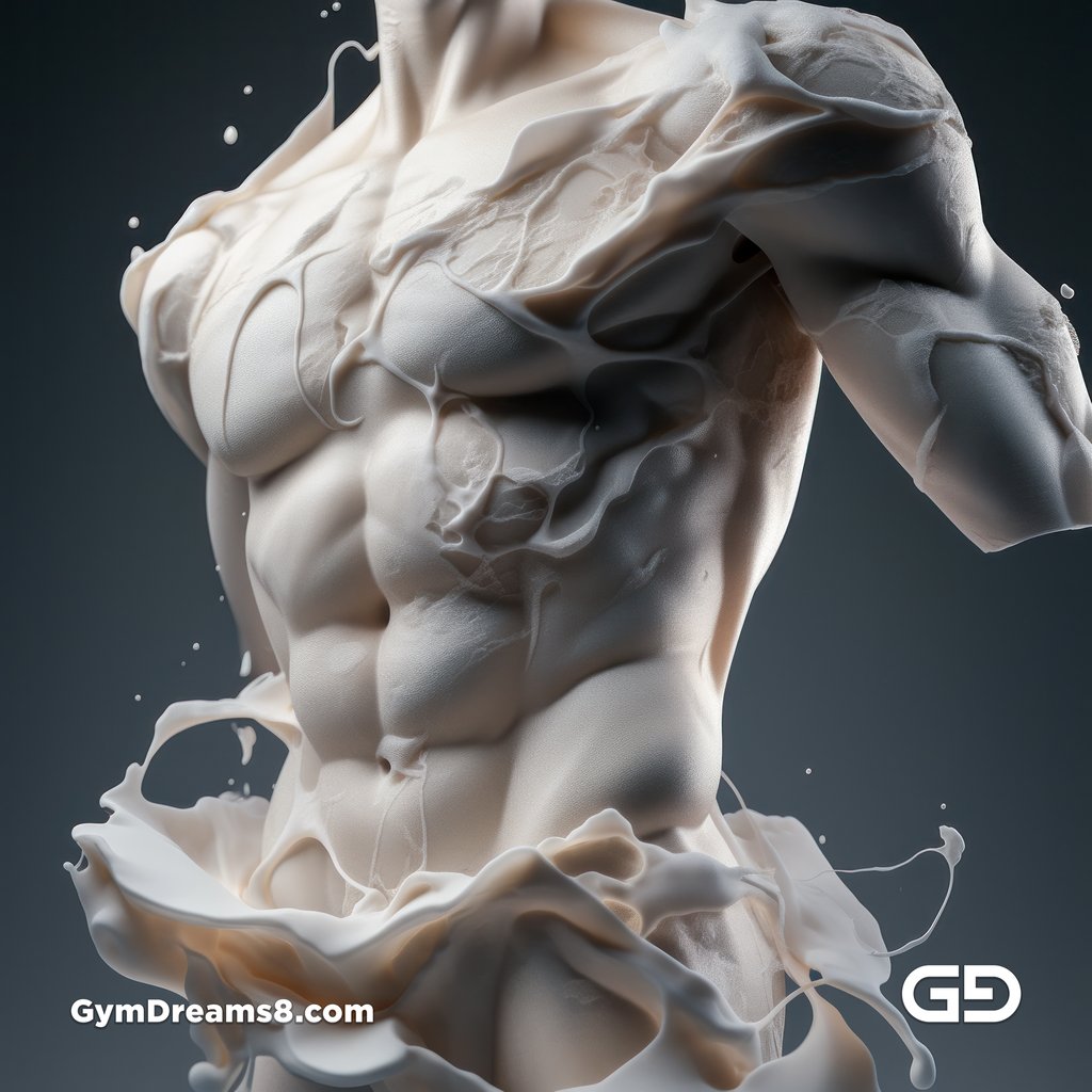 Milk - Torso by GymDreams, with Midjourney and Nijijourney