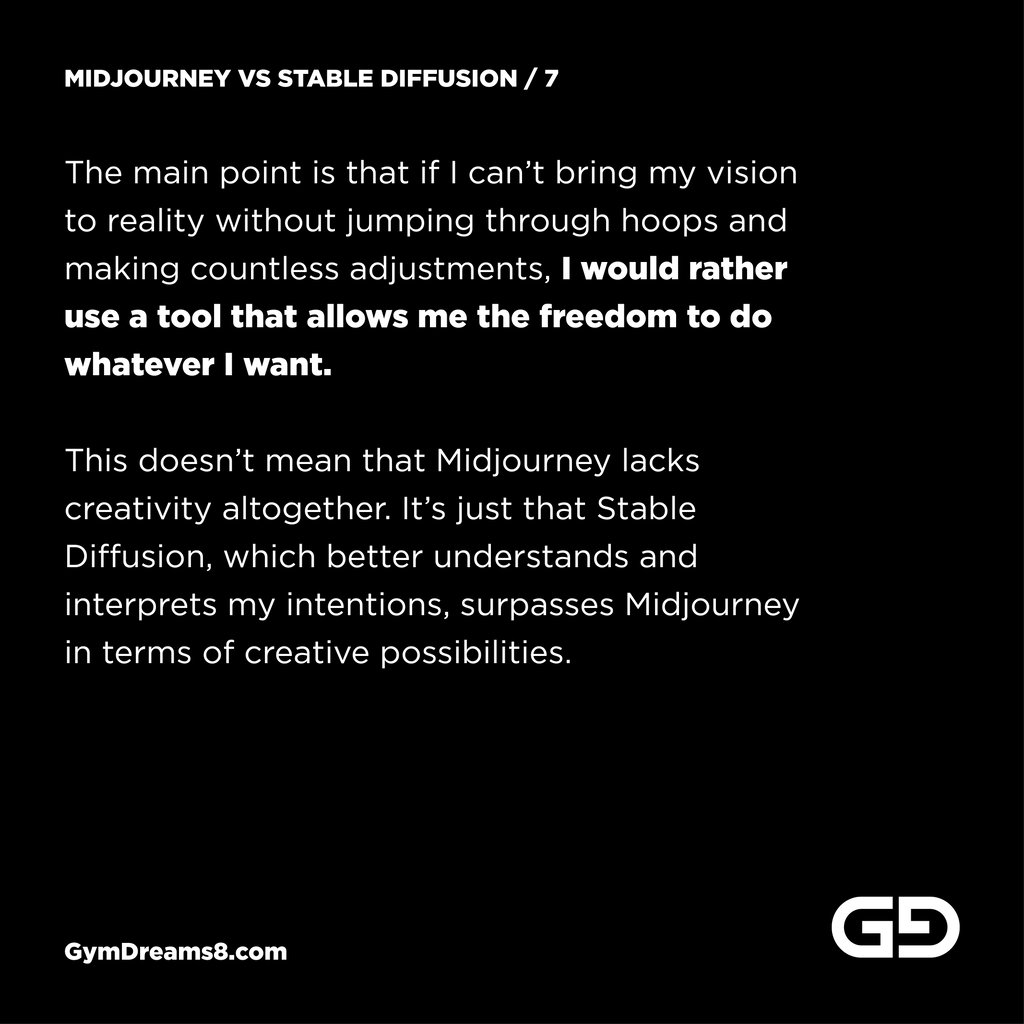 Midjourney vs Stable Diffusion. Why I choose Stable Diffusion for AI works portraying men.