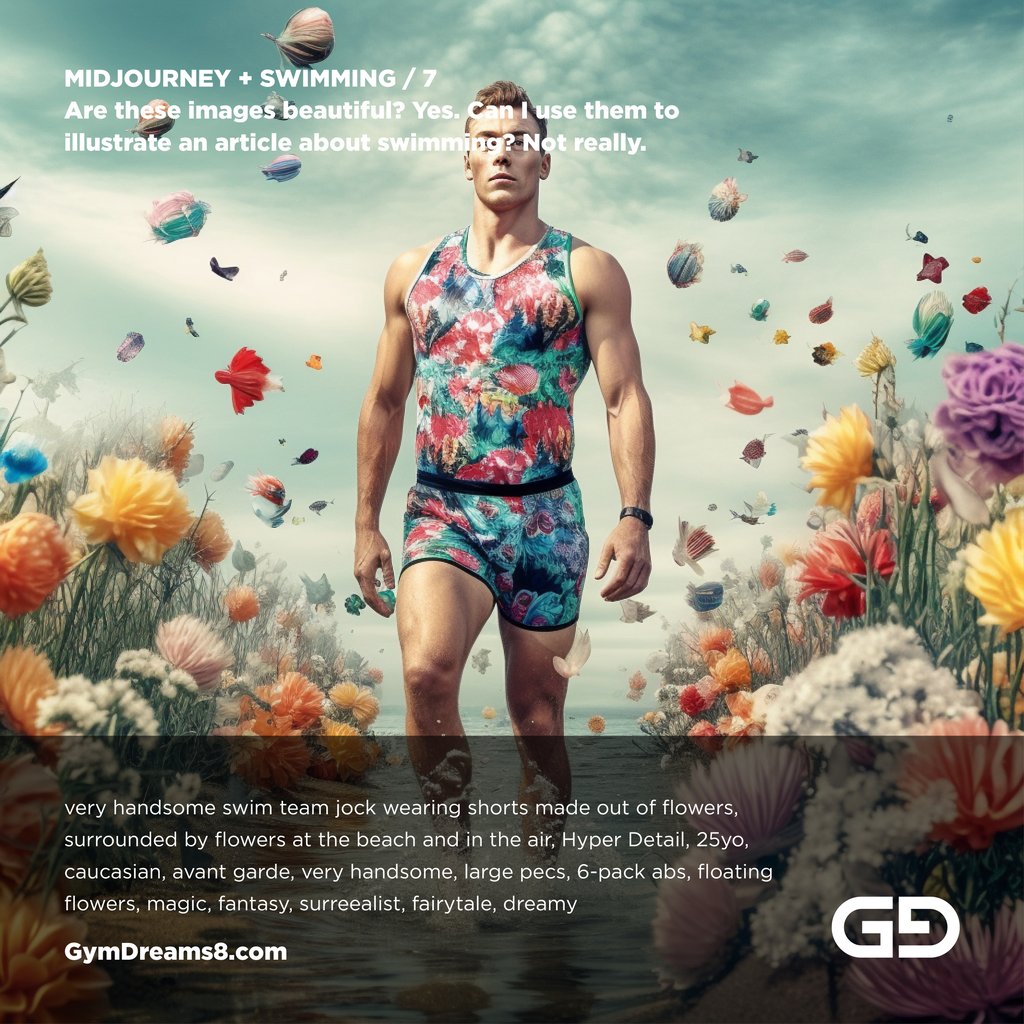 Are these images beautiful? Yes. Can I use them to illustrate an article about swimming? Not really.