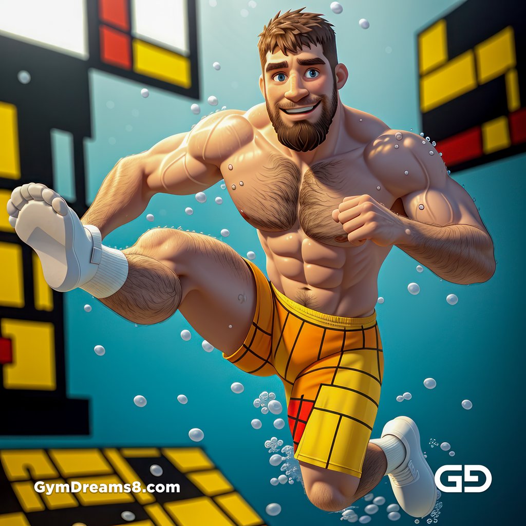 Mondrian Variation with Stable Diffusion