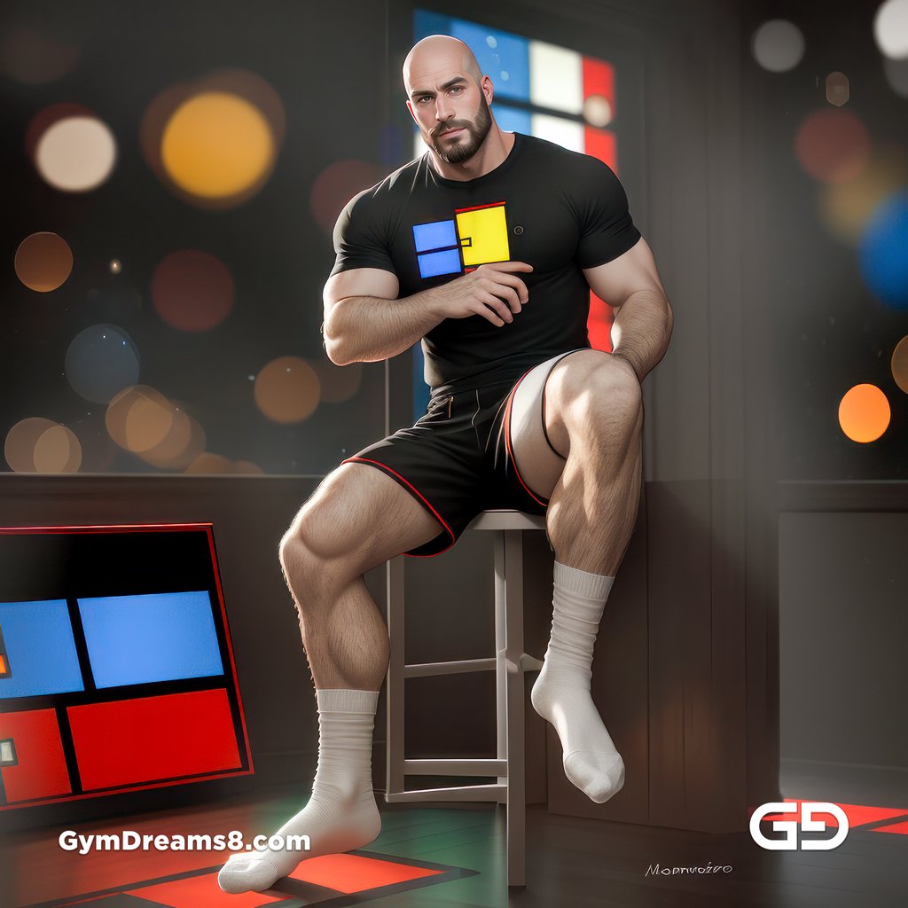 Mondrian Variation with Stable Diffusion