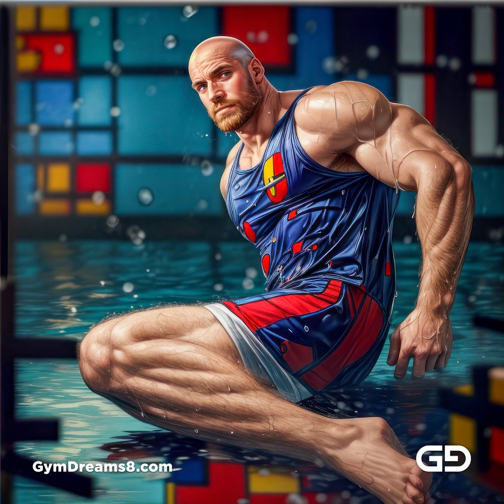 Mondrian Variation with Stable Diffusion