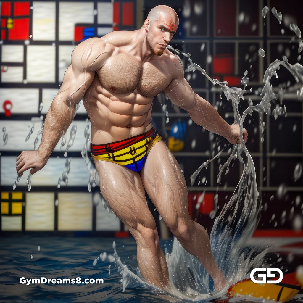 Mondrian Variation with Stable Diffusion