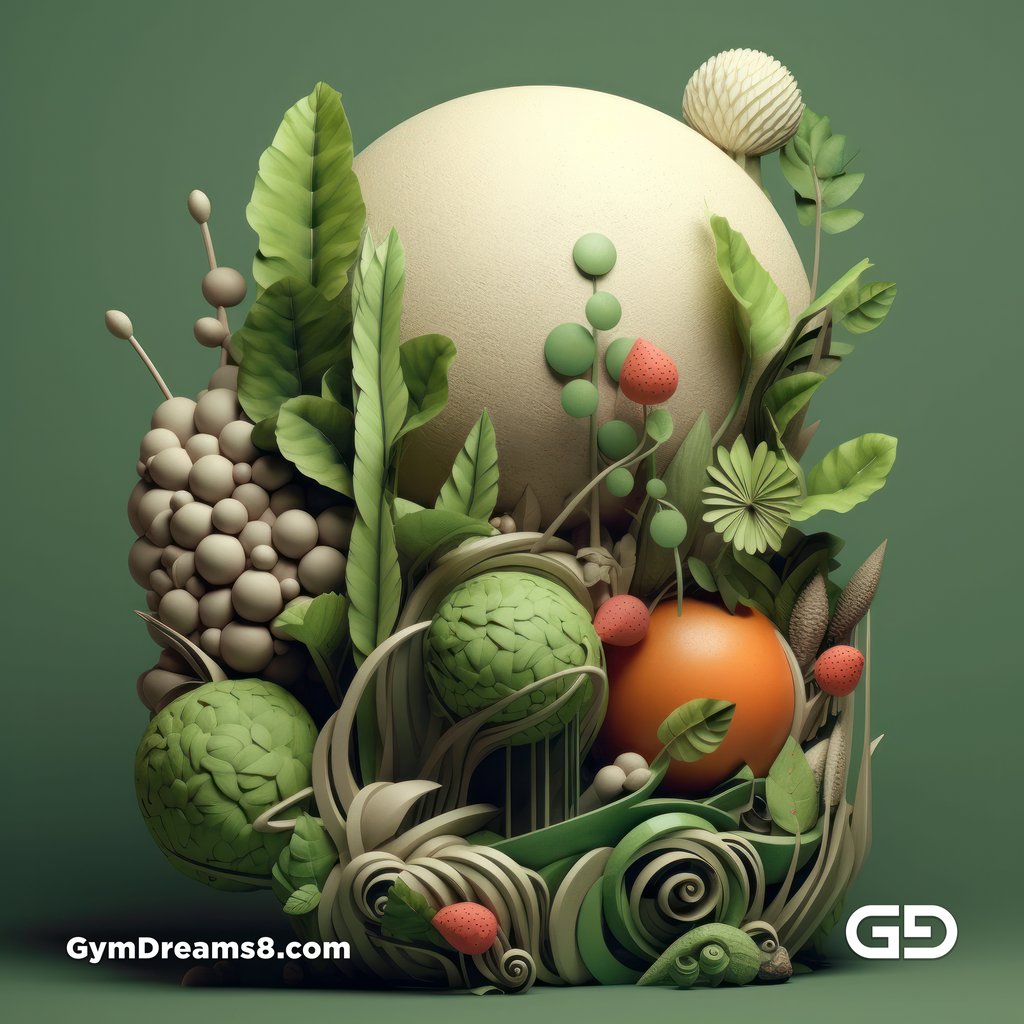 Organic, created with Midjourney v5.1