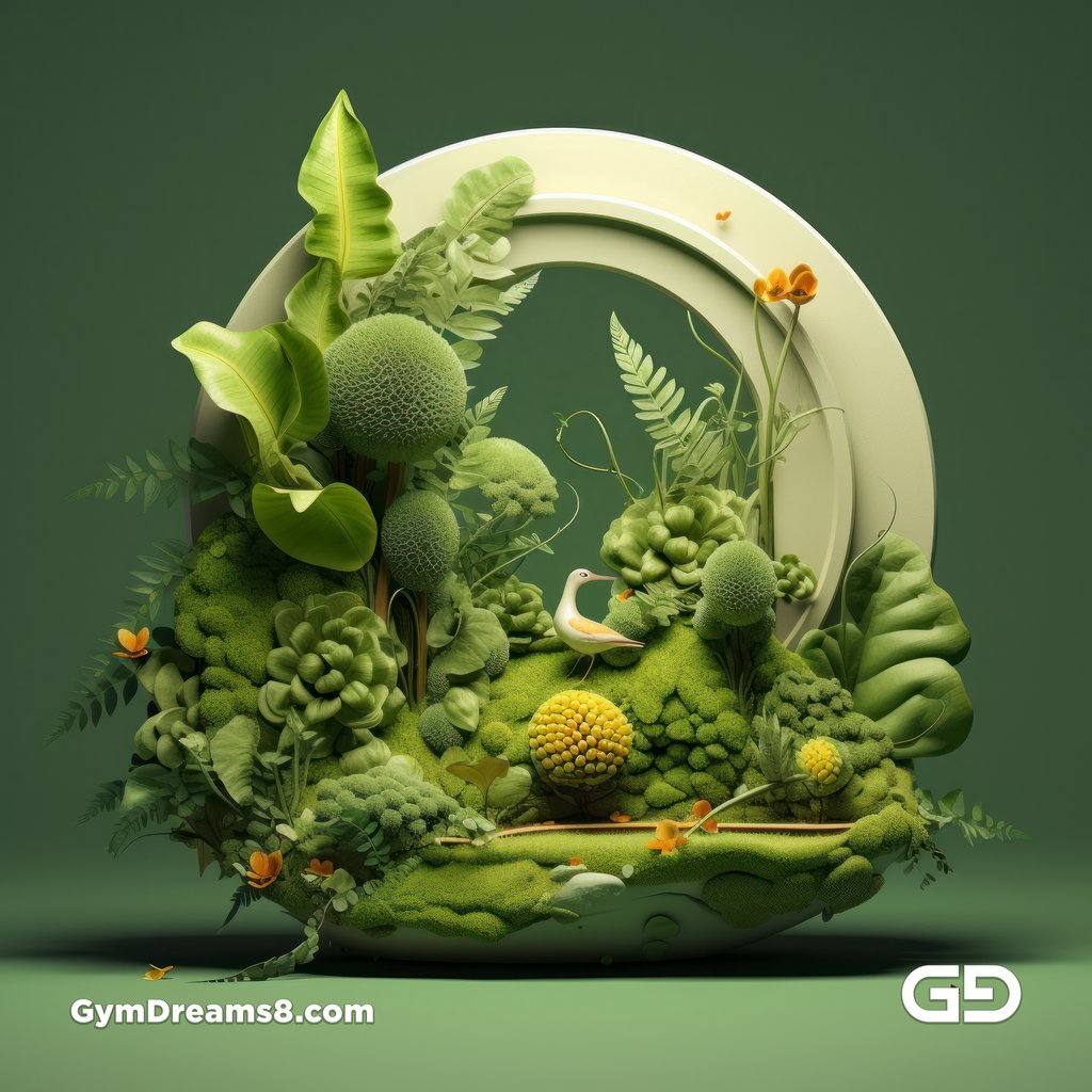 Organic, created with Midjourney v5.1