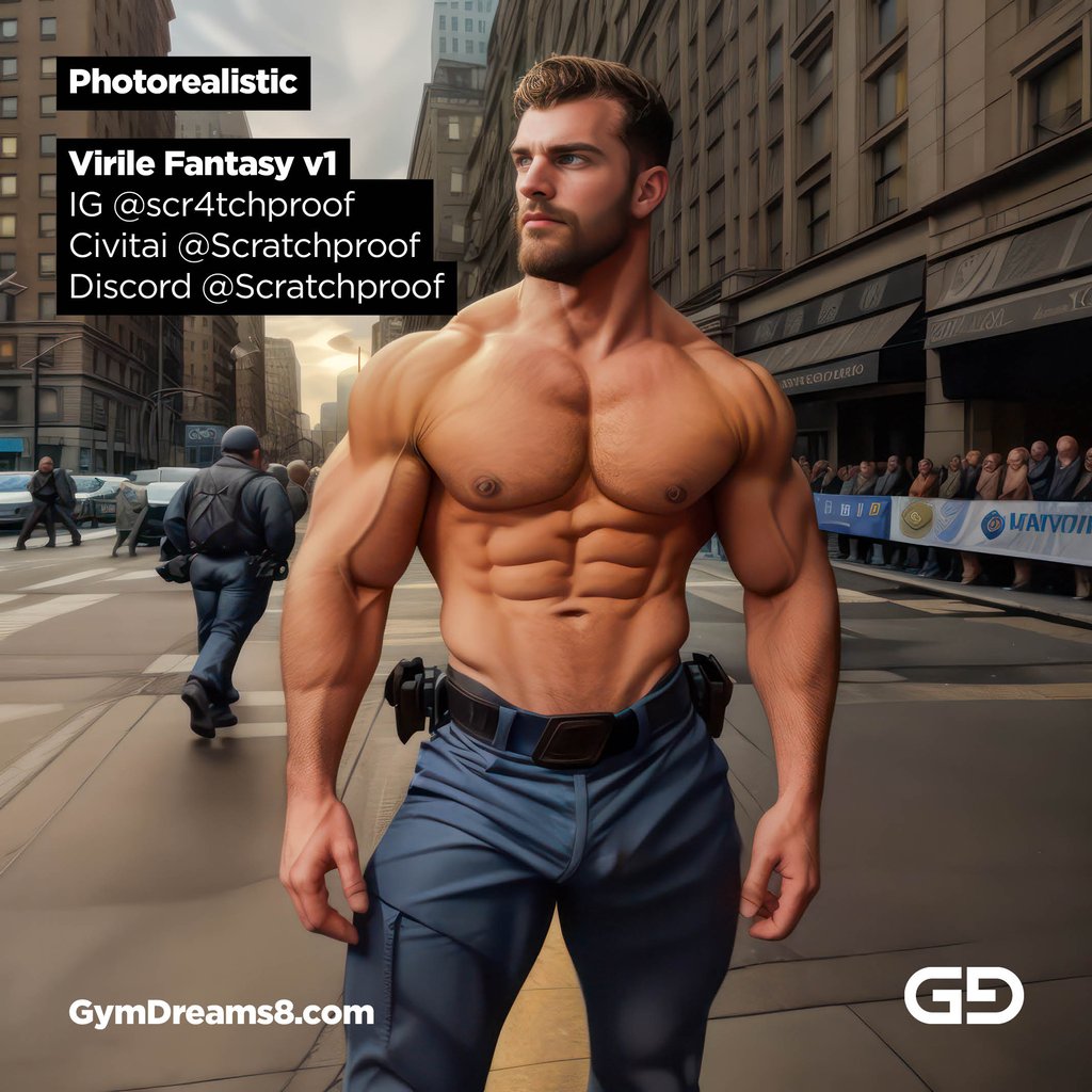 Virile Fantasy v1, a Stable Diffusion checkpoint model by Scratchproof.