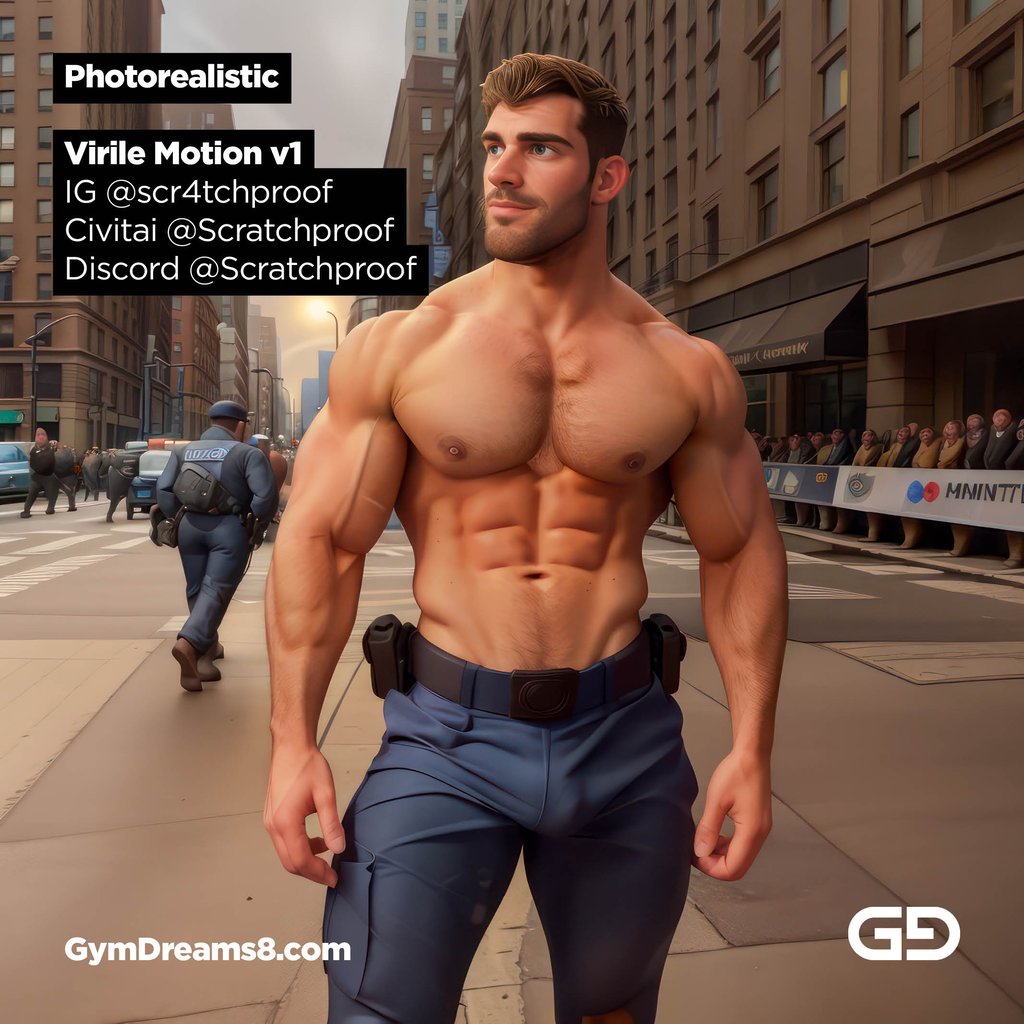 Virile Motion v1, a Stable Diffusion checkpoint model by Scratchproof.