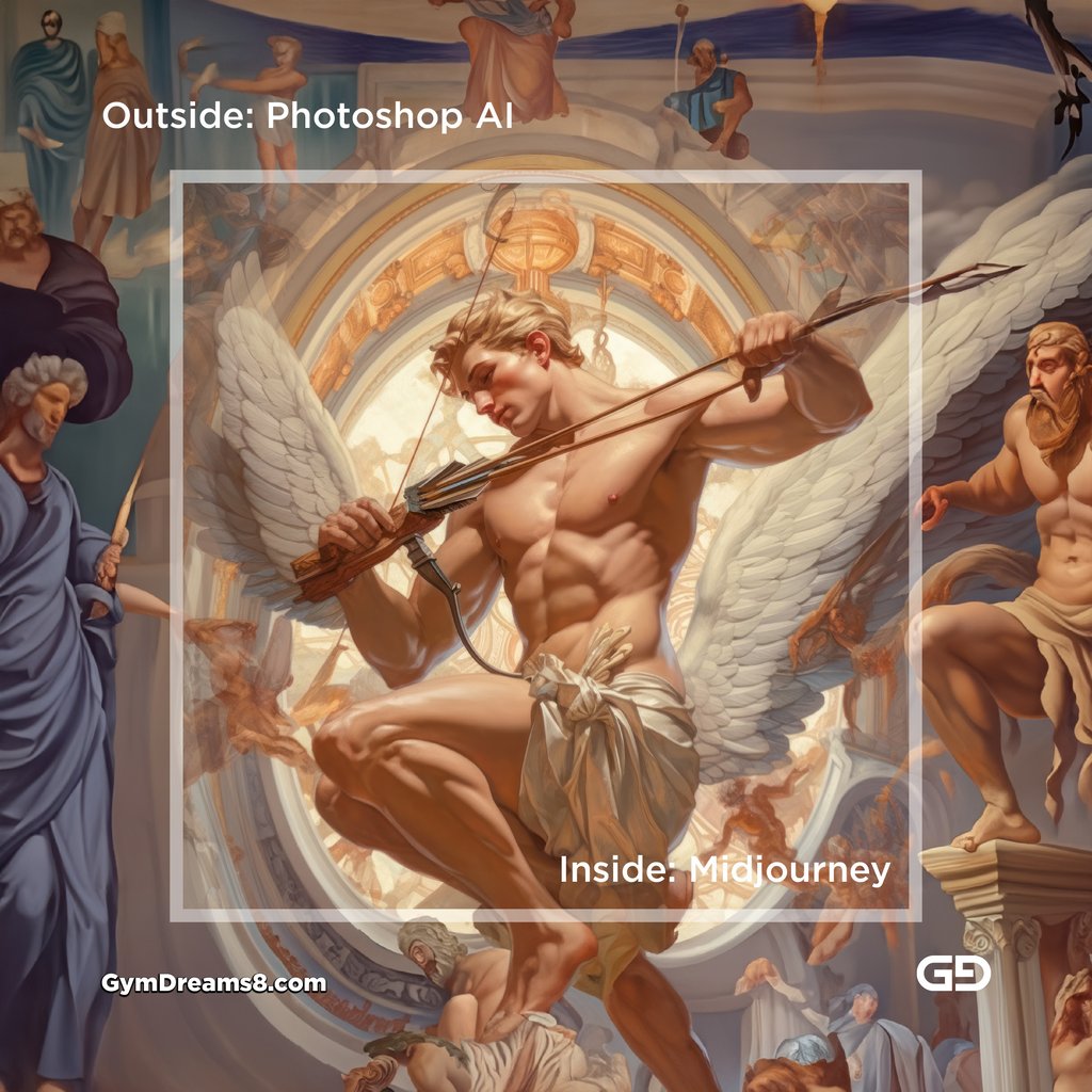 Cupid, Photoshop AI with Midjourney