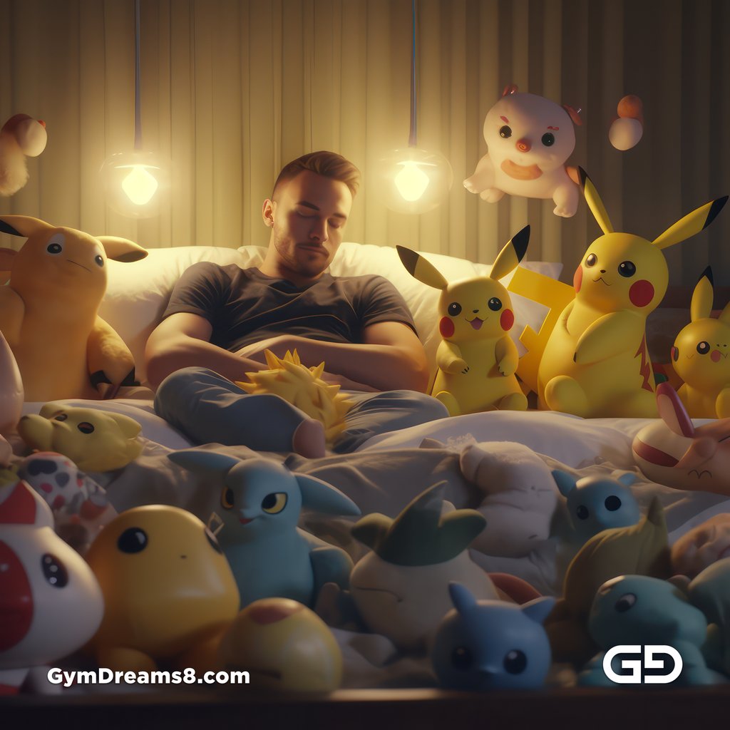 Pokemon Obsession. Rendered with Midjourney.