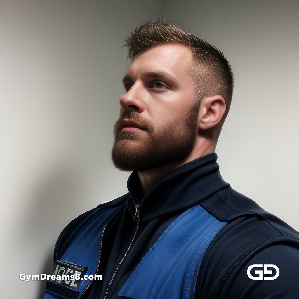 Police. Portraits of police officers, rendered as photographs with Stable Diffusion and Virile Reality v3 Beta.