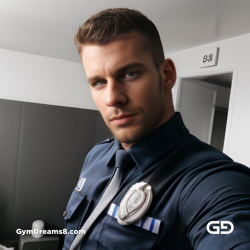 Police. Portraits of police officers, rendered as photographs with Stable Diffusion and Virile Reality v3 Beta.