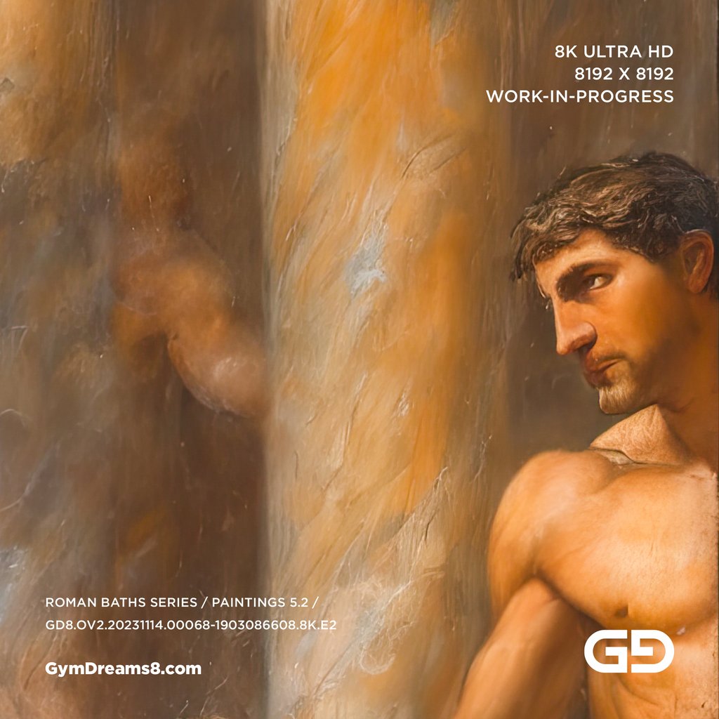 Waters of Vigor. Roman Baths 5.2 Oil Painting. Stable Diffusion with SDXL. GD8.OV2.20231114.00068-1903086608.8K.E2