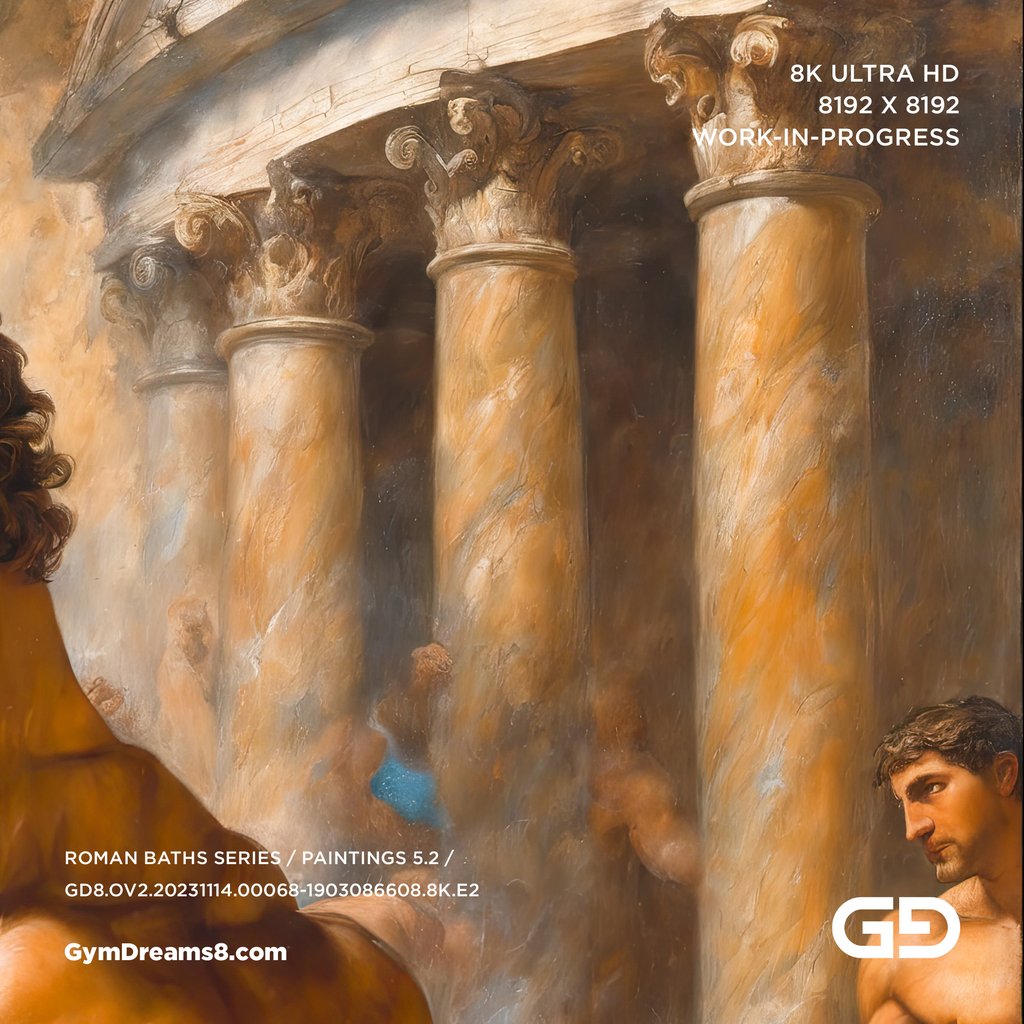 Waters of Vigor. Roman Baths 5.2 Oil Painting. Stable Diffusion with SDXL. GD8.OV2.20231114.00068-1903086608.8K.E2