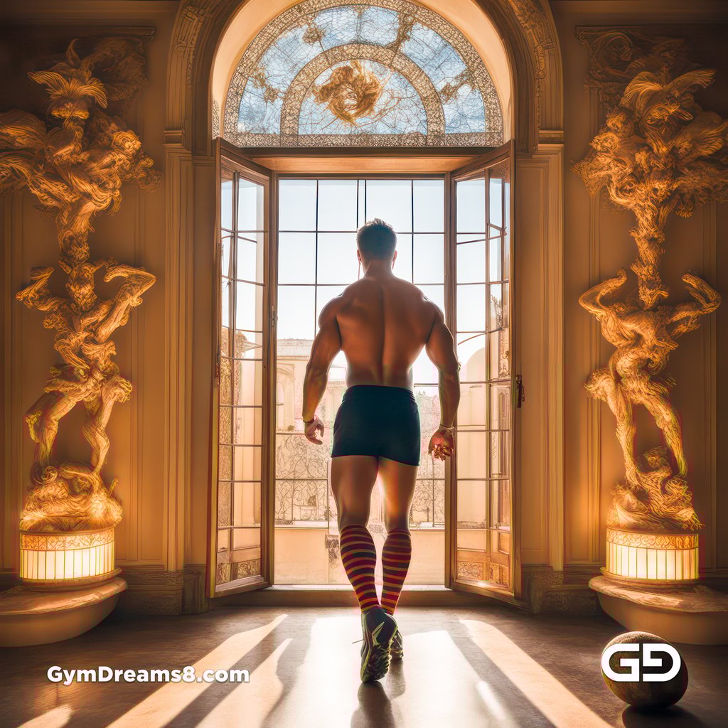 Rugby, Teddy, Stripes. Men in long rugby socks with teddy bears. Rendered in Stable Diffusion with SDXL.