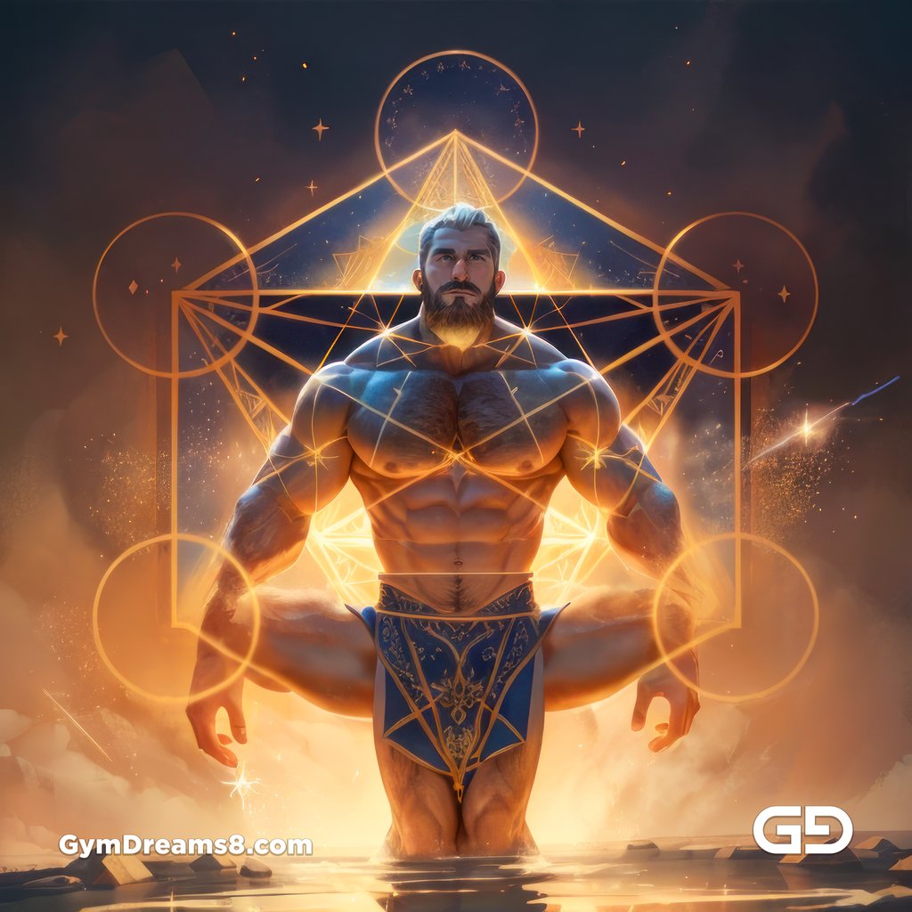 Seed of Life. Sacred Geometry. Symbol of creation. Stable Diffusion with Airfuck’s Wild Mix and Control Nets.